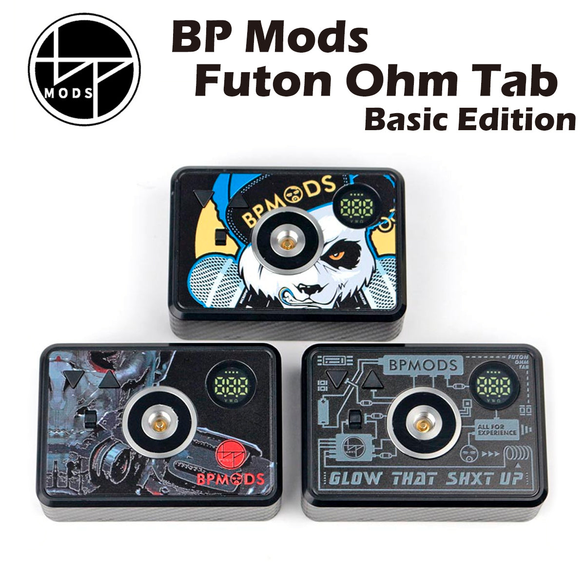 【送料無料】 BP Mods Futon Ohm Tab Basic Edition オームメーター ビーピー モッズ 電子タバコ 電子たばこ Vape