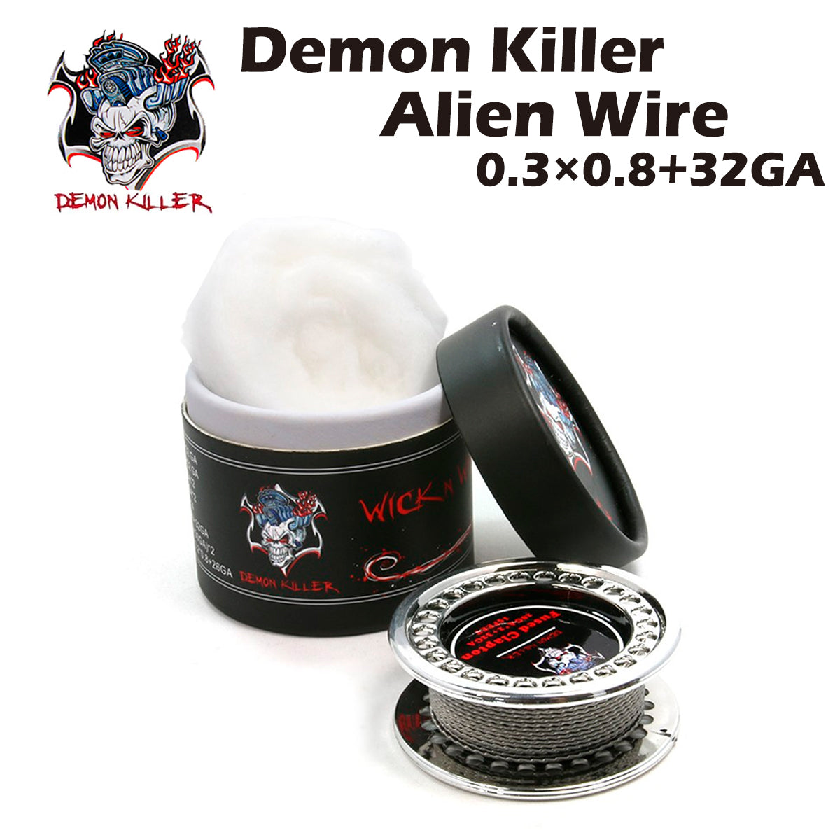 Demon Killer Alien Wire 0.3×0.8+32GA 15ft エイリアンワイヤー デーモンキラー 電子たばこ 電子タバコ Vape